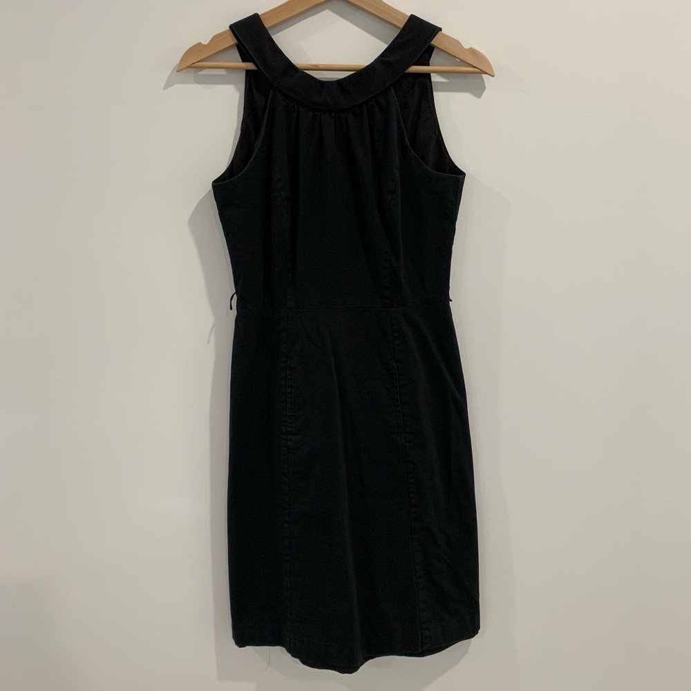 White House Black Market Black Sheath dress 2